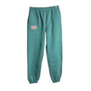 Happy Camp3r Teal Blue Joggers Size Medium